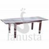 Extendable Wooden Dining Table - Home Furnitures - Furniture - F