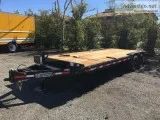 New 2019 Rolls Rite 20   4  Flatbed Equipment Trailer 16k GVWR 8