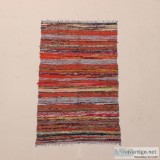 Buy Patterned Handmade Rag Rug Meditation Mat  Bitablu.com