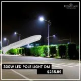 Switch to this LED Pole Light for greener brighter