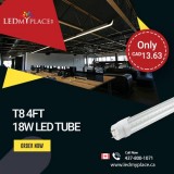 Install Eco-Smart (T8 4ft LED Tube) to Bright the Indoor Spaces