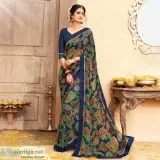 Buy amazing  collection of Digital Print Georgette Saree&nbsp201