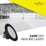 Get The Best 240W UFO LED High Bay Lights For Warehouse Lightnin
