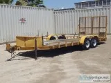 2001 ZIEMAN 8016SPL EQUIPMENT TRAILER 3271