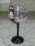 INSTANT DIVA JUST ADD WINE GLASS