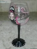 INSTANT DIVA JUST ADD WINE GLASS