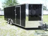 8.5 x 18 Premium Enclosed Car Hauler WDexter Axles - 68665