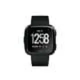 Fibit Versa Smartwatch Black Black Aluminum