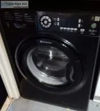 BLACK HOTPOINT WASHING MACHINE 4YRS OLD
