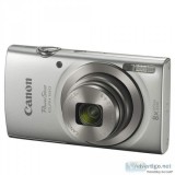 Canon PowerShot ELPH 180 Digital Camera (Silver) with many extra