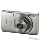 Canon PowerShot ELPH 180 Digital Camera (Silver) with many extra
