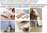 FLOOR INSTALLERS  subcontractors