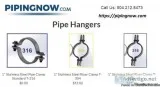 Buy Stainless Steel Pipe Hangers Online  PipingNow