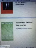 Interview behind the scenes