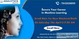 Get Enroll Now For Machine Learning New Weekend Batch