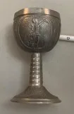 Decorative Antique Silver Chalice