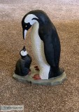 Penguins decorative piece