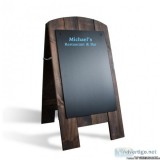 Street Talker with Logo&rsquod Chalk Marker Board