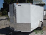 6 x 12 Basic Enclosed Cargo Trailer WV-nose - 39185