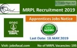 MRPL Recruitment 2019 (195) Apprentices Jobs Notice Apply Online