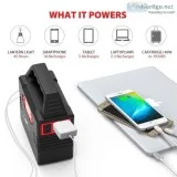 100-Watt Portable Generator Power Station 40800mAh 151Wh CPAP Ba
