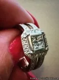 Two-Tone Engagement Ring