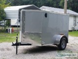 5 x 8 Custom Enclosed Cargo Trailer WV-nose - CA053