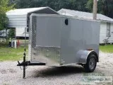 5 x 8 Custom Enclosed Cargo Trailer WV-nose - CA053