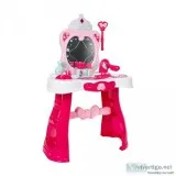 Bosonshop Fantasy Vanity Beauty Playset Dresser Mirror for Girls