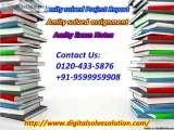 Exploring the need of Amity solved assignment 0120-433-5876