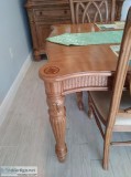 China cabinet w dining Table and chairs