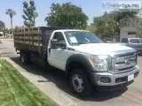 2016 Ford F450 XLT GAS 16  Stakebed with Liftgate
