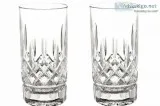 Waterford Lismore Tall 12 OZ Highball Tumblers Brand New in Indi
