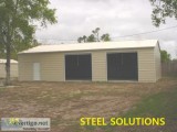 5% and 10% OFF STEEL SOLUTIONS STEEL BUILDINGS INSTALLED