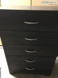 Grey Wooden Chest of Drawers