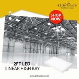Upgrade to 165w LED Liner High Bay to save Electricity