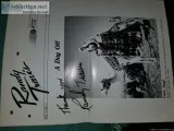 RANDY TRAVIS  AUTOGRAPHED  FAN  CLUB  BOOKLET 1990