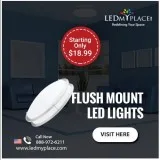 Installing (Flush Mount LED Lights) and Get Your Interiors Notic