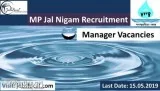 MP Jal Nigam Recruitment 2019 &ndash20 (58) Manager Vacancies Ap