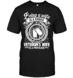 15% OFF - Privilege Veteran wife T-shirts Mug and More.