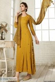 Buy Gold Rayon Party Wear Kurti Online  Fashionmozo
