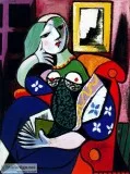 Sacramento Studio 910 Picasso Lady with Book  BOGO