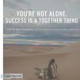You&rsquore Not Alone. Success Is a Together Thing