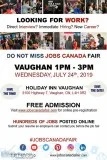 Vaughan Job Fair - July 24th 2019