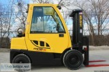 2008 HYSTER H60FT FORTIS SERIES PNEUMATIC TIRE FORKLIFT 6000LB C