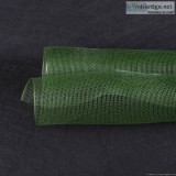 10 Inch x 10 Yards Spring Moss Floral Mesh Wrap Solid Color