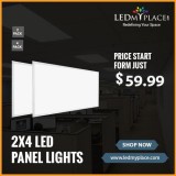Buy The (2x4 LED Panel Lights) For The Better Office Lighting