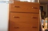 Solid wood chest of drawers