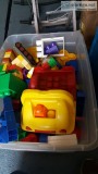 Boxes of kids toys
