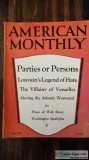 American Monthly Magazine August 1928 Parties or Persons
